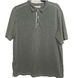 Tommy Bahama Polo Mens Short Sleeve Shirt Size Large